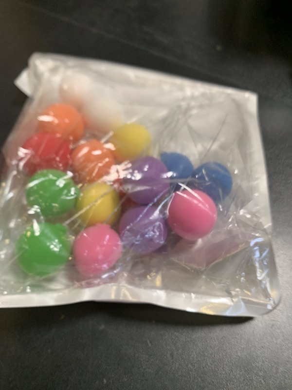 Photo 1 of 16 Pcs Rainbow Cake Balls Colorful Balloon Cake Topper Mini Balloon Cake Decorations Picks Round Balloon Cupcake Topper Mini Balloons on a Stick Rainbow Ball Cake Toppers for Birthday Cake Decorating