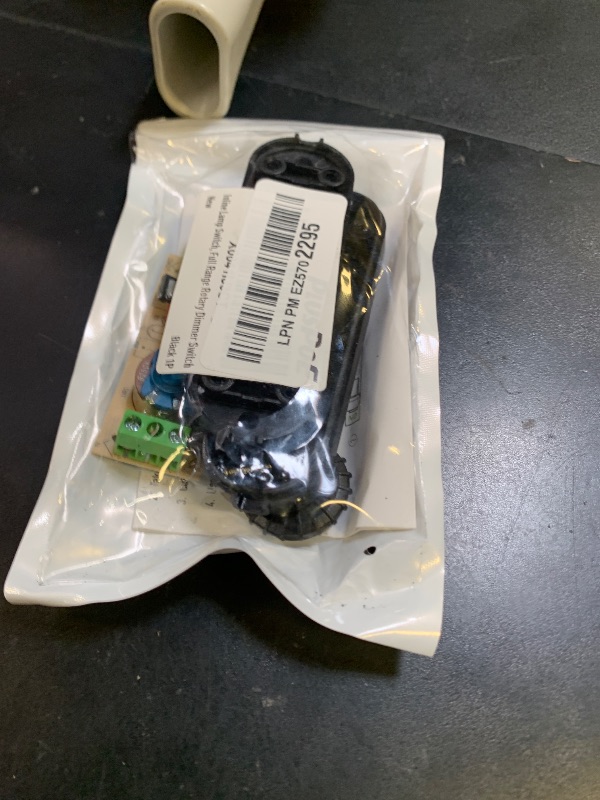 Photo 1 of Inline Lamp Switch, Full Range Rotary Dimmer Switch, Black Cord Switch Replacement for Floor Lamp, Table Lamp, Pendant Light, Works with Incandescent, Halogen Bulbs, Dimmable LED