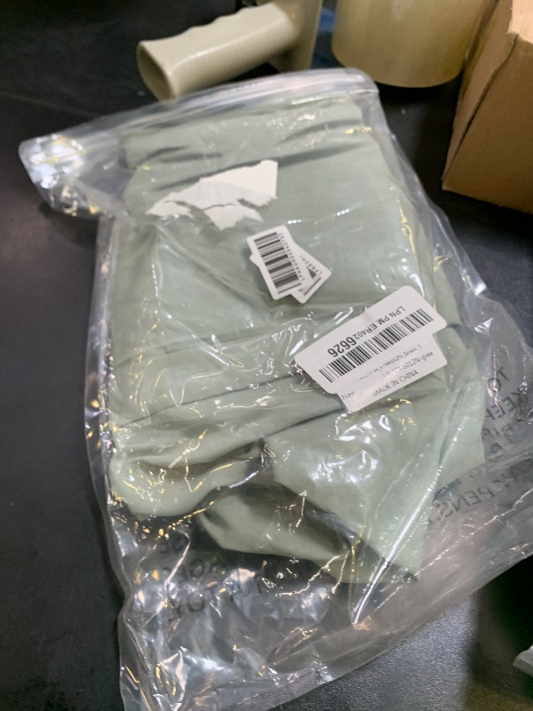 Photo 1 of Women's Loose Jumpsuit V-neck Halter with Pockets Casual Fit for Everyday Wear Summer,Green,S