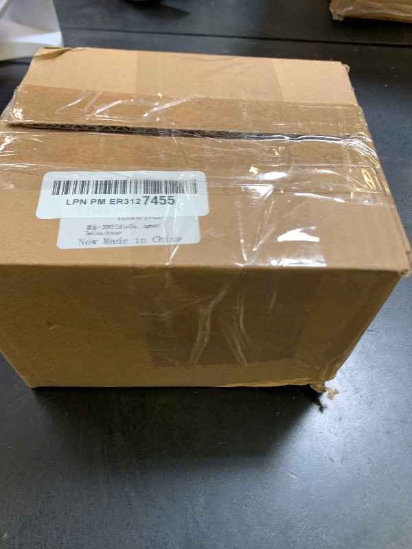 Photo 1 of LCGAOYA 20PCS Cable Chase, Wire Bracket, Support Bracket, Box for Wire and Cable Management Devices, Orange