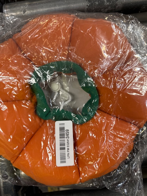 Photo 1 of H HIDREAM Cat Cone Collar,Cute Waterproof Recovery Collar,Anti-Bite Lick Wound Healing Safety Elizabethan e Collar for Cats,Orange Pumpkin Halloween Costume, HDY01-005M