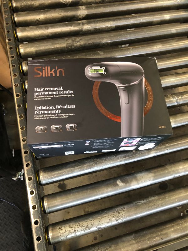 Photo 1 of Silk'n Hair Removal Device for Women and Men, Silk'n 7 Professional IPL with Rotating Head, Painless Salon-Quality Results Starting in 3 Weeks, Face and Body with 3 Smart Attachments Black