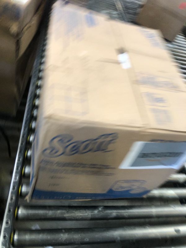 Photo 1 of Scott Professional 100% Recycled Fiber Standard Roll Bulk Toilet Paper (13217), 2-Ply, Elevated Design, White, Individually Wrapped (80 Rolls of 473 Sheets, 37,840 Sheet Total)