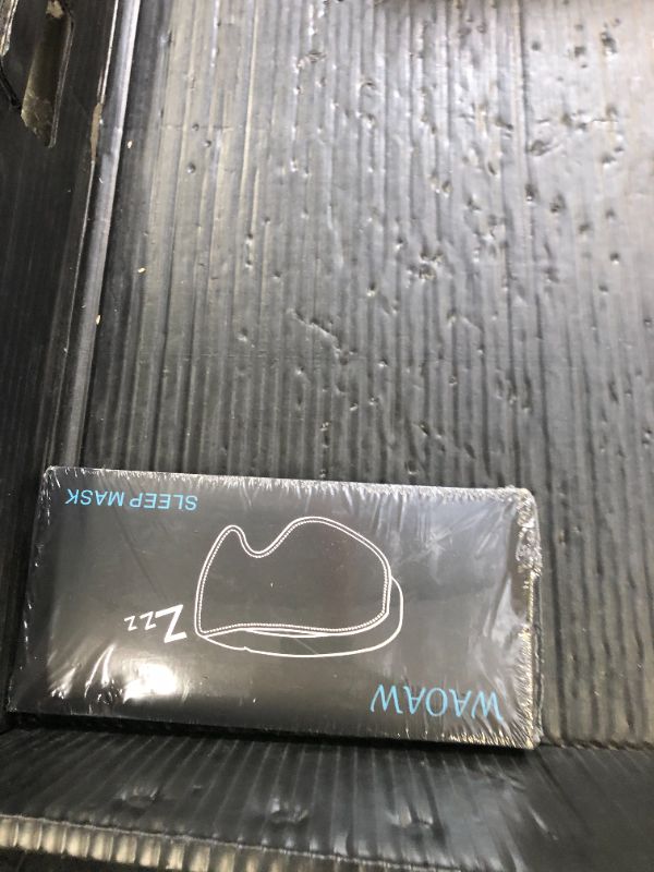 Photo 1 of WAOAW Sleep Mask for Men Women: Blackout Eye Masks for Sleep - 3D Breathable Soft Comfortable Eye Mask for Travel - Adjustable Light Blocking Night Masks for Sleeping