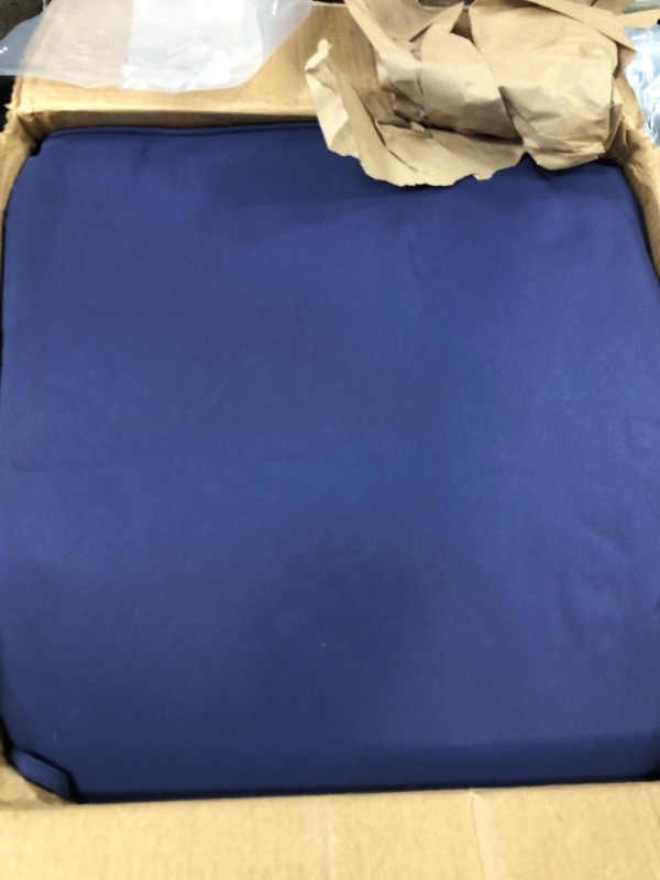 Photo 1 of Favoyard Deep Seat Patio Cushion Set 19 x 19 Inch Waterproof Outdoor Chair Cushions for Patio Furniture with Fade Resistant and Removable Cover with Handle & Adjustable Straps for Patio, Yard, Garden