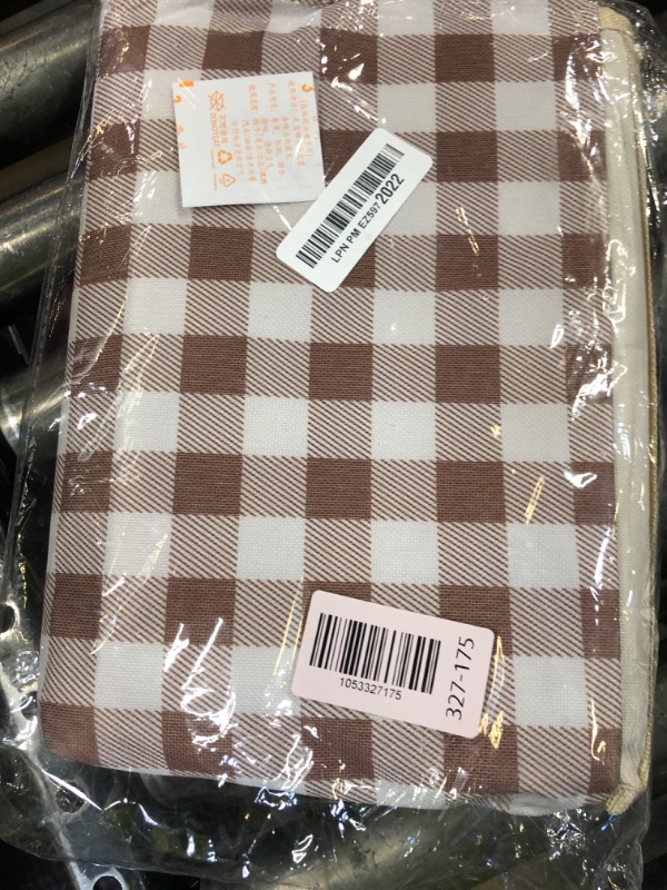 Photo 1 of LRUUIDDE Extra Large 80"x 80" Beach Blanket, Outdoor Picnic Blankets, Waterproof Sandproof Portable Blankets, Foldable and Lightweight for Spring Summer Camping, Beach, Park (Brown, 80x80 in)
