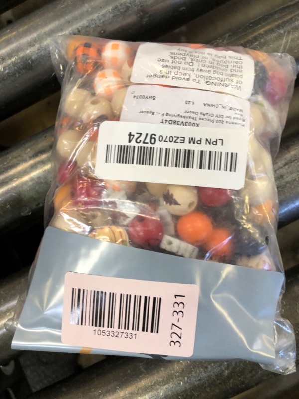 Photo 1 of Sintuff 50 Pcs Fall Bubblegum Beads for Jewelry Making Thanksgiving Autumn Red Orange 20 mm Acrylic Plastic Gumball Beads Bulk for Thanksgiving DIY Bracelets Necklaces Earrings and Crafts Supplies