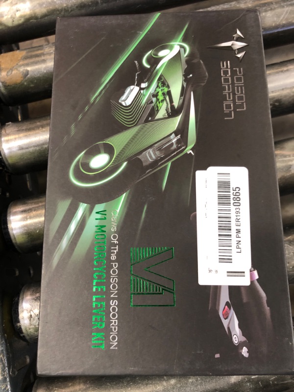 Photo 1 of POISON SCORPION Black Motorcycle Brake Clutch Levers Wheel Adjustable Short Compatible with 749S 749R 848 999S 999R 1098 1198 1198S 1199 Panigale Diavel Monster Multistrada Streetfighter H2 H2R