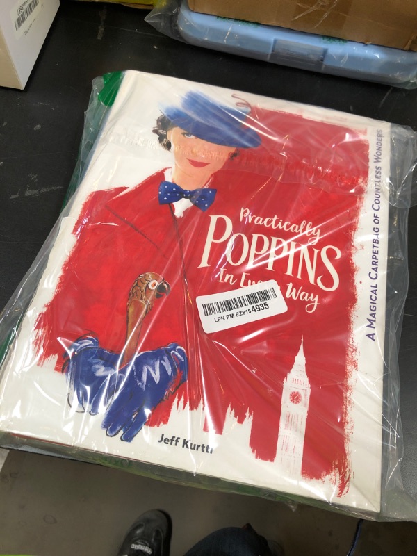 Photo 1 of Practically Poppins in Every Way: A Magical Carpetbag of Countless Wonders (Disney Editions Deluxe (Film)) Hardcover