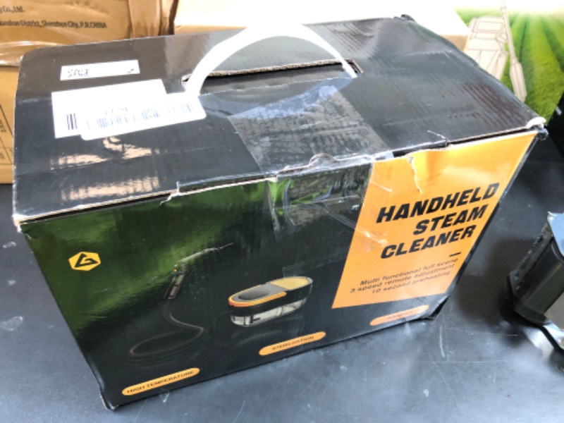 Photo 1 of Gautye Steam Cleaner, 3-Level Adjustable Handle, 15s Heat-Up, 1.69 Quarts Tank, Portable Steamer for Cleaning with 15 pcs Accessories, Steam Cleaner for Home for Dirt, Grease, Grout, Tile,Floor, Car