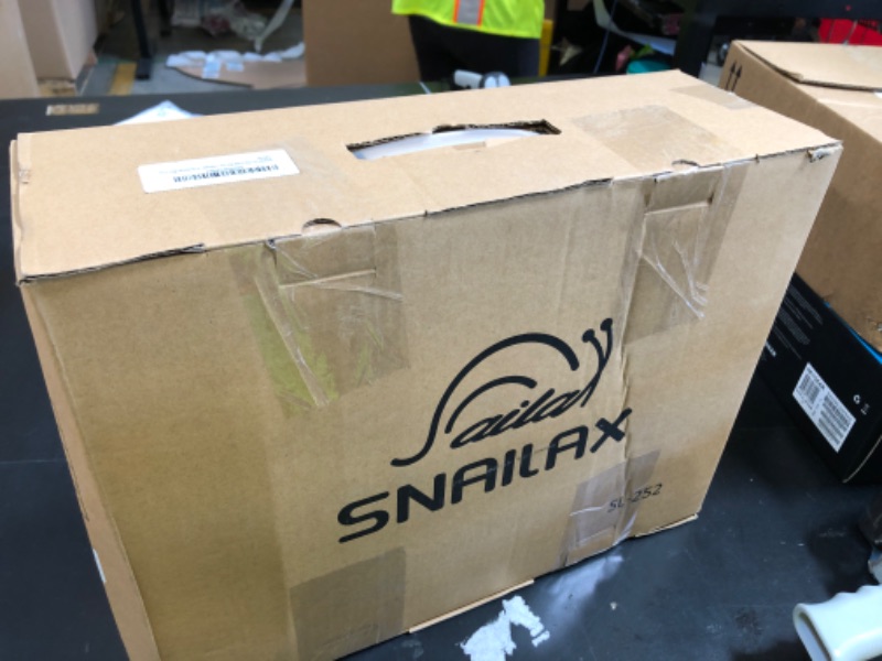 Photo 1 of Snailax SL-252 Cool Air Car Seat Cushion with Back Massage, 12V Fan with 2 Cooling Air Speeds for Car or Office Chair Cover for Driver in Summer Hot Days