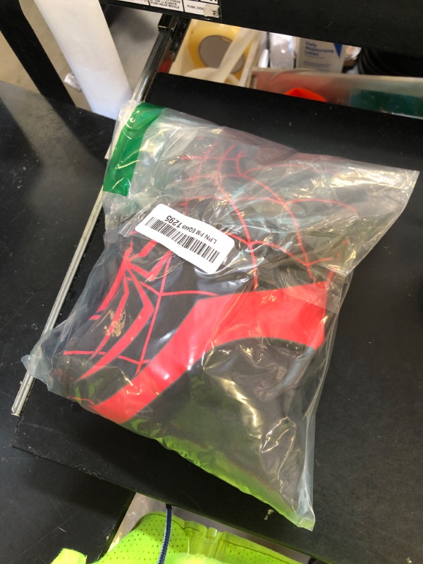 Photo 1 of Marvel Miles Morales Spider-Man Boys Zip Up Hooded Sweatshirt for Toddlers and Big Kids Black Size Unknown