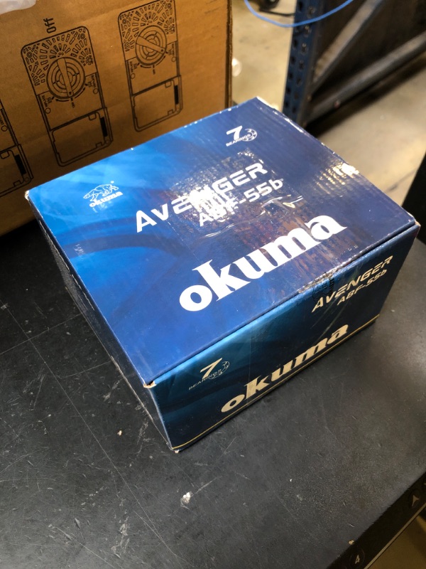 Photo 1 of Okuma Fishing Tackle ABF55b Avenger ABF "B" Series Baitfeeder Reels, Multicolor, One Size