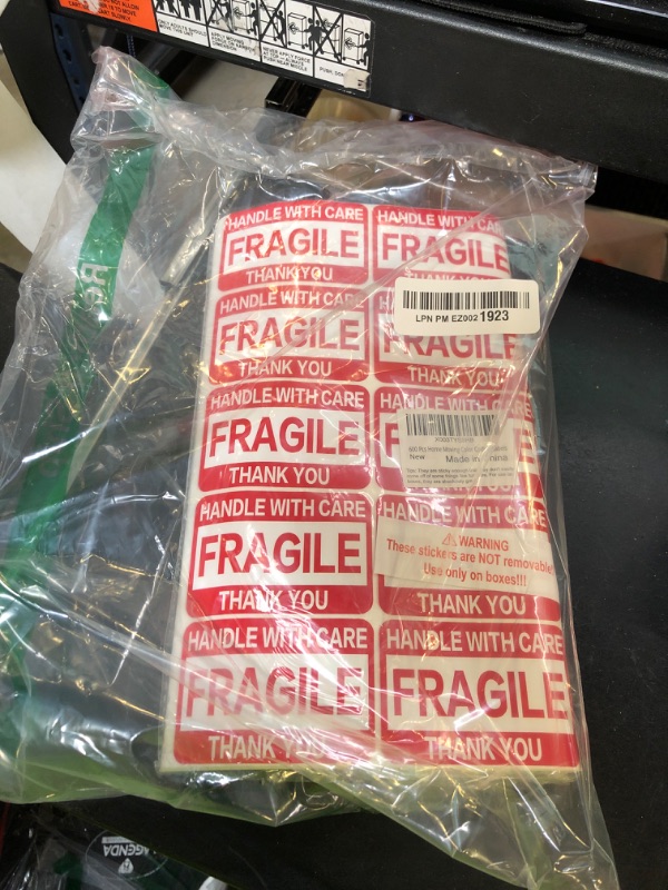 Photo 1 of 600 Count 3 x 2 Large Home Moving Packing Box Labels for 3-4 Bedroom House with Writable Notes Areas, 17 Color Coded Moving Labels for Boxes + Fragile Moving Stickers + Heavy and Blank Labels