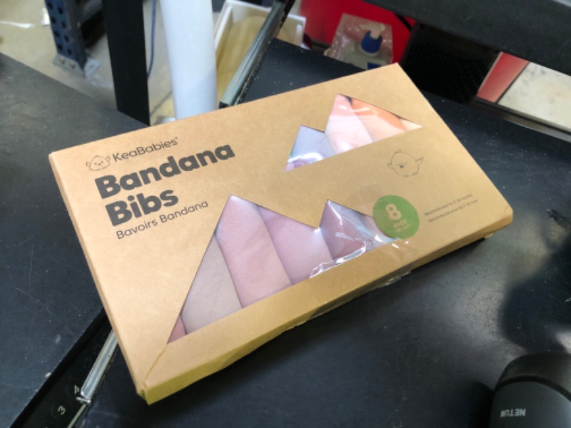 Photo 1 of 8-Pack Organic Baby Bandana Bibs for Girls - Super Absorbent Triangle Baby Bibs for Drooling and Teething Infant, 100% Cotton Extra Soft for Newborn, Infant 0-36 Months (Mauve)