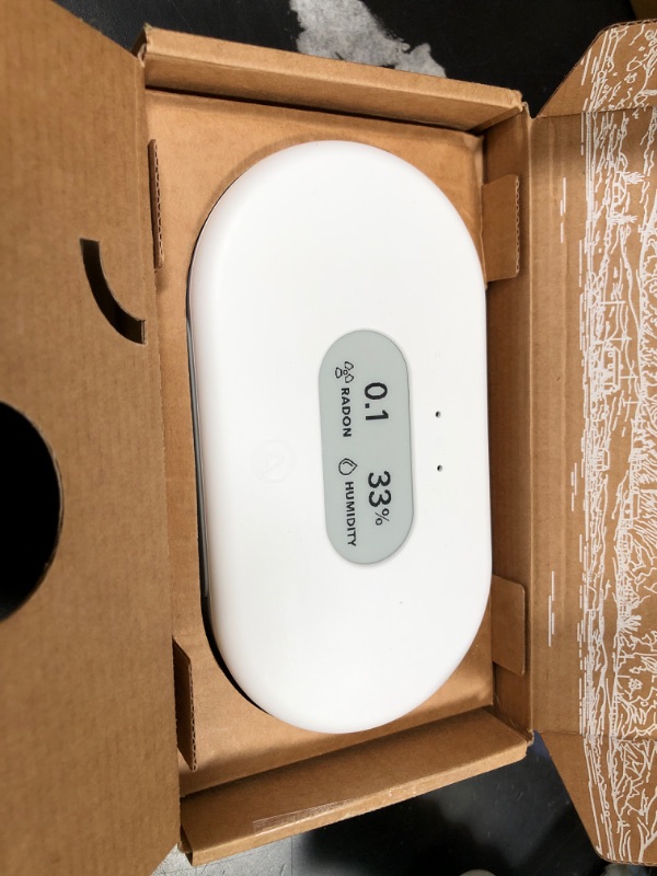 Photo 1 of Airthings 2960 View Plus - Battery Powered Radon & Air Quality Monitor (PM, CO2, VOC, Humidity, Temp, Pressure)