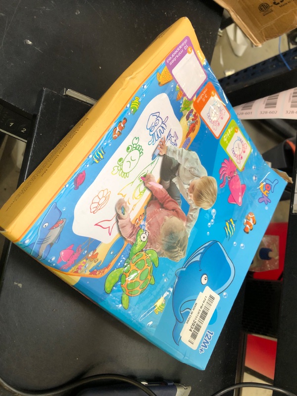 Photo 1 of Water Doodle Mat - Kids Painting Writing Color Doodle Drawing Mat Toy Bring Magic Pens Educational Toys for Age 2 3 4 5 6 7 Year Old Girls Boys Age Toddler Gift