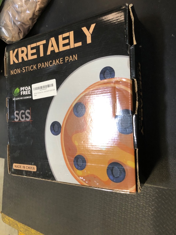 Photo 1 of KRETAELY Pancake Pan Nonstick Pancake Griddle Mini Pancake Maker with PFOA Free Coating pancake mold Suitable for All Cooktops 1PC