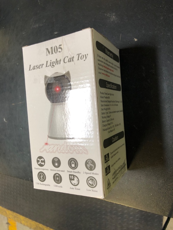 Photo 1 of Valonii Cat Toys [2025 Newly Upgraded] Real Random Trajectory Rechargeable Motion Activated Cat Laser Toy Automatic,Interactive Cat Toys for Indoor Cats/Kitten/Dogs