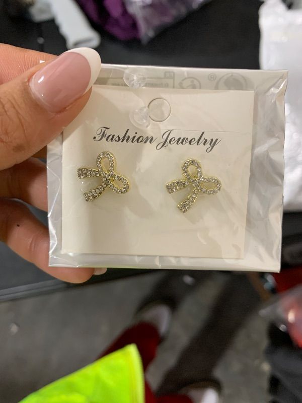 Photo 1 of BOW EARINGS 