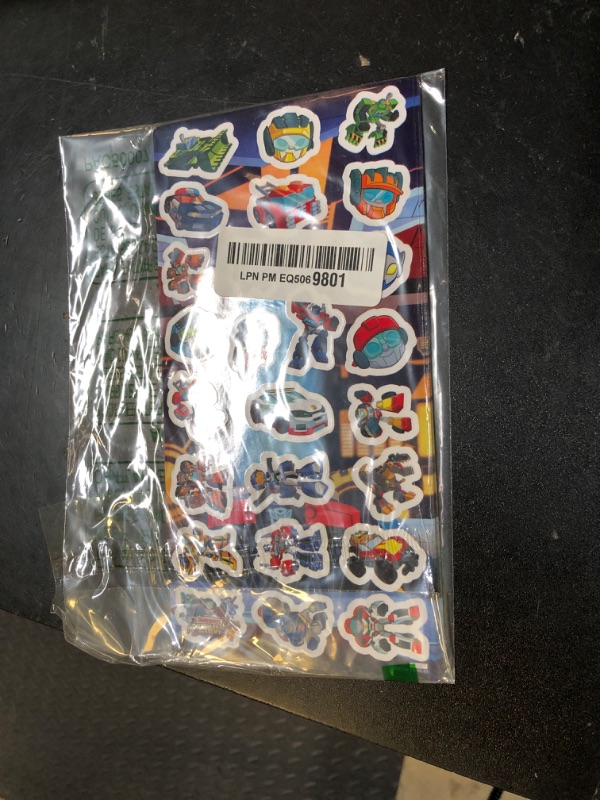 Photo 1 of Transformers Party Favors Pack - Bundle with 300 Rescue Bots Stickers Featuring Optimus Prime, Autobots, Decepticons, More for Kids | Transformers Party Supplies MADE IN USA