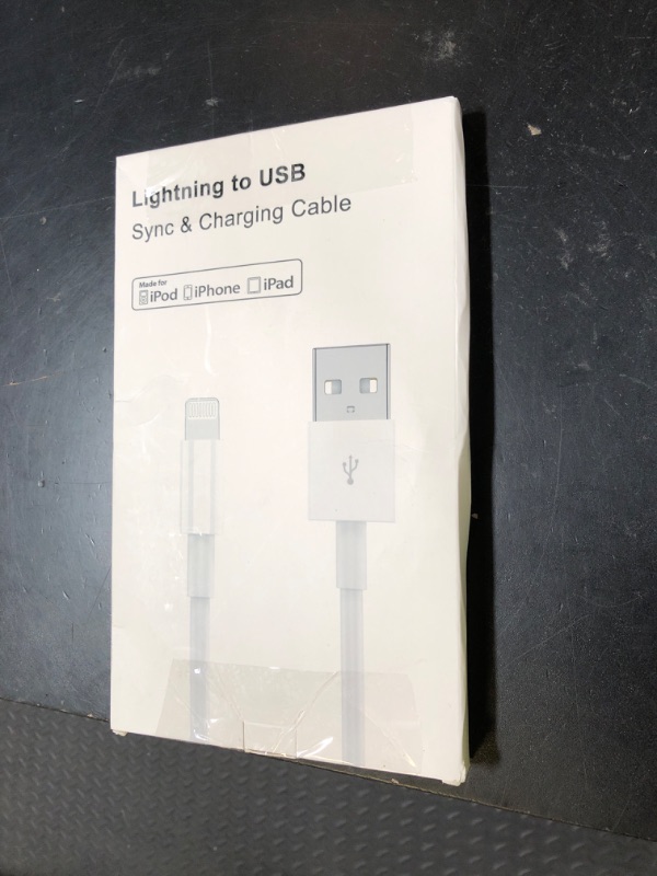Photo 1 of 3 Pack Apple MFi Certified iPhone Charger Cable 10ft, Lightning to USB Cord, 2.4A Fast Charging,Apple Phone Long Chargers for iPhone 12/11/11Pro/11Max/ X/XS/XR/XS Max/8/7/6