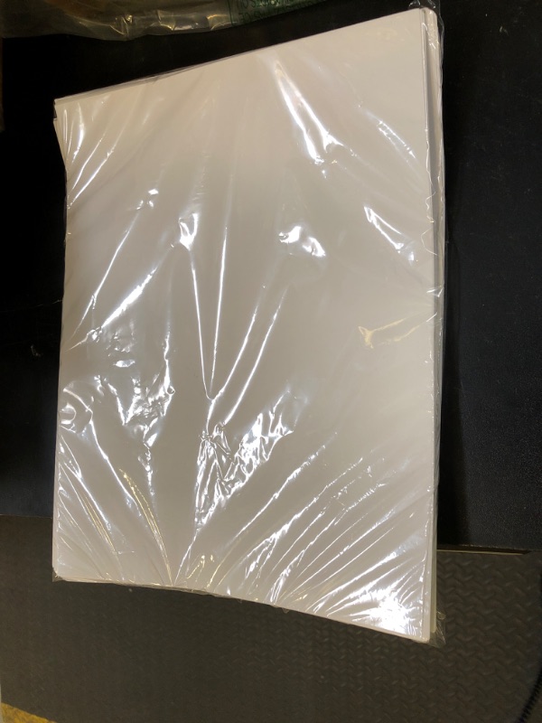 Photo 1 of Thermal Paper 8.5 x 11 200 Sheets Thermal Printer Paper Compatible with HPRT/iDPRT/PRT Portable Printers, MT610 MT888 US Letter Continuous Folding Thermal Paper for Most Portable Thermal Printers