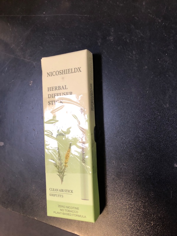 Photo 1 of Herbal Diffuser Stick - Non Electric - Plant-Based Lifestyle Tool with Mullein, Thyme & Mint for Lung Cleasing Refreshing Oral Comfort, Up to 600 Uses