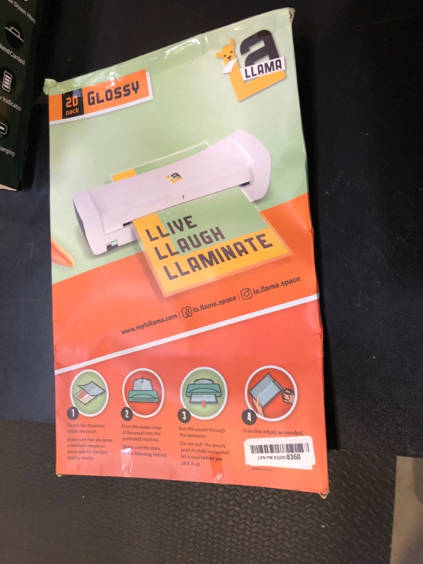 Photo 1 of Thermal Laminating Pouches, 11.5 x 17.5 Inches, 3 Mil Thick, 20 Pack, Suited for Menu Size Laminating Sheets 11 x 17