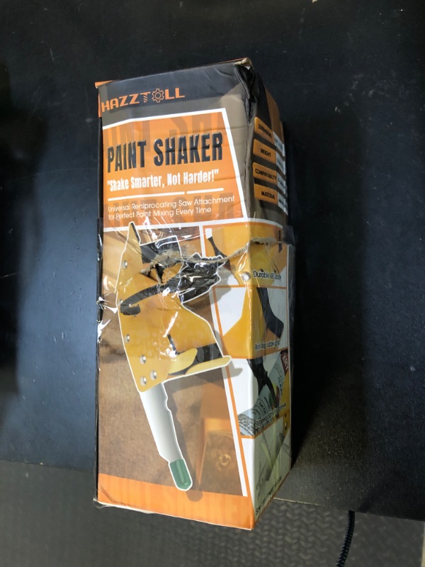 Photo 1 of Hazztoll Paint Shaker, Spray Can Shaker for Reciprocating Saw, Fits Cans from 2” to 4” in Diameter