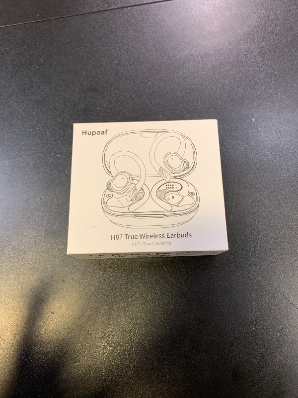 Photo 1 of Wireless Earbuds Bluetooth 5.4 Headphones Sport, 2025 Bluetooth Earbuds with Earhooks, 50H Stereo Over Ear Buds, Earphone with 4 ENC Noise Canceling Mic, IP7 Waterproof Headset for Running/Gym/Workout