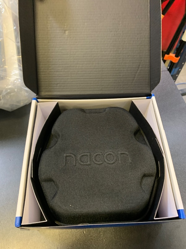 Photo 1 of NACON Revolution 5 Pro Officially Licensed PlayStation Wireless Gaming Controller for PS5 / PS4 / PC - Hall Effect, Trigger Stops, Mappable Buttons, Bluetooth Audio - White