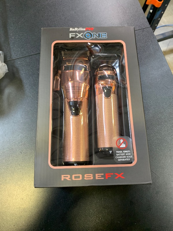 Photo 1 of BaBylissPRO® FXONE LimitedFX Rose Gold Tool Only Clipper + Trimmer Prepack
