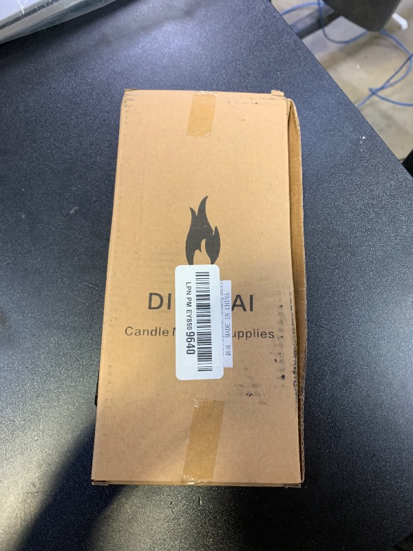 Photo 1 of DINGPAI 100pcs Cotton Candle Wicks, 6 inches Low Smoke Pre-Waxed Wicks for Candle Making, DIY