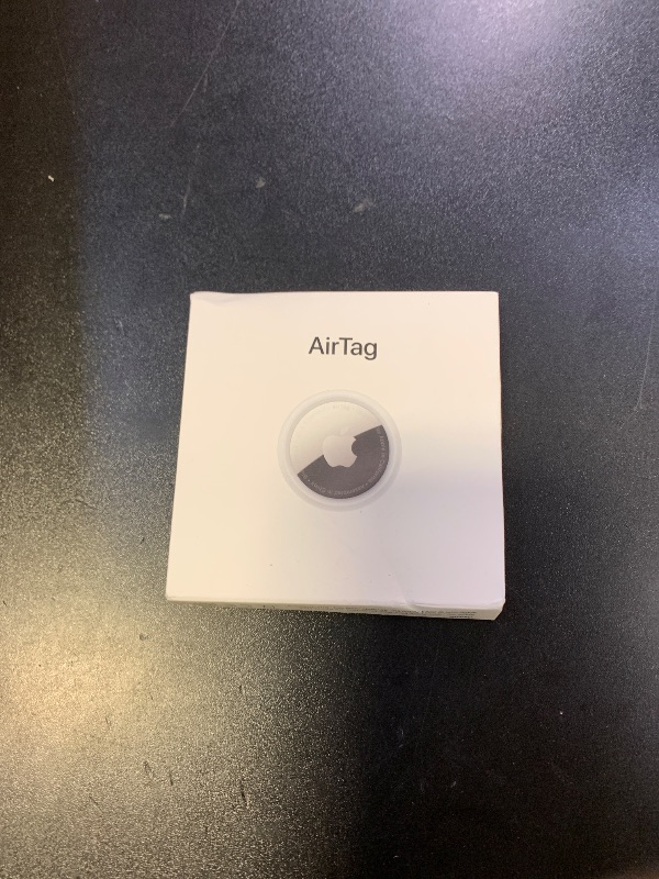 Photo 1 of Apple AirTag. Keep Track of and find Your Keys, Wallet, Luggage, Backpack, and More. Simple one-tap Set up with iPhone or iPad