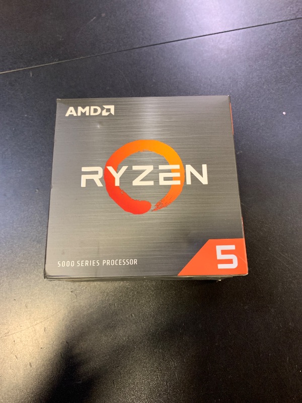 Photo 1 of AMD Ryzen 5 5500 6-Core, 12-Thread Unlocked Desktop Processor with Wraith Stealth Cooler