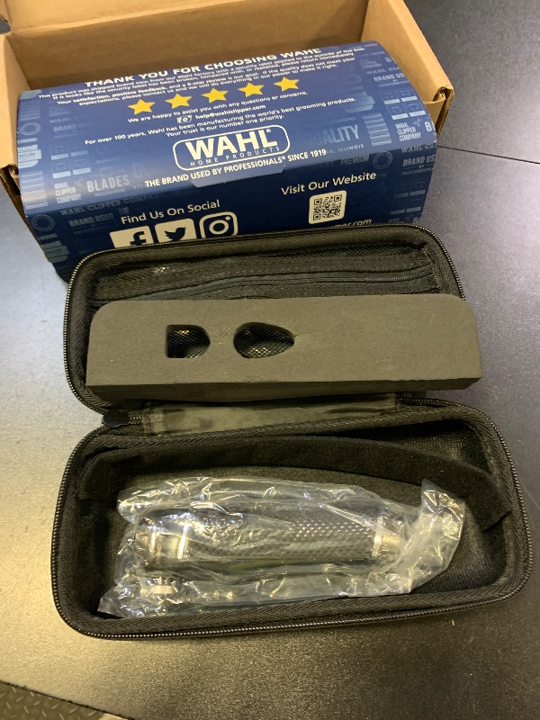 Photo 1 of Wahl USA Pro Series High Visibility Skeleton Style Trimmer, Lithium-Ion Cordless USB Rechargeable All in One Shaving & Close Cutting Beard Trimmer for Men with Near Zero Gap Blade – 3026018