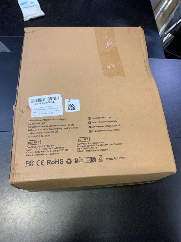 Photo 1 of FEPPO Mattress Vacuum Cleaner, 16Kpa Bed Vacuum Cleaner with 253.7nm UV-C Light, 140°F Heat, HEPA Filter & Ultrasonic, Versatile Handheld Vacuums for Bed, Sofa, Couch, Crib(Corded, 500W)
