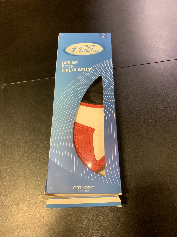 Photo 1 of PCSsole Heavy Duty Support Orthotic Insoles-220+ lbs Pain Relief Shoe Inserts for Men and Women for Flat Feet, Heel Pain, Plantar Fasciitis, Feet Pain, Over Pronation Red 29.5cm