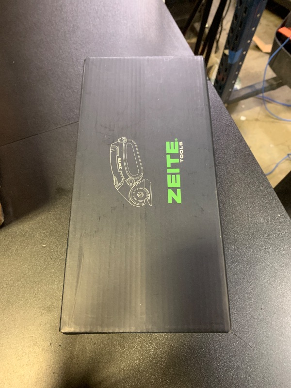 Photo 1 of ZEITE 4V Cordless Electric Scissors,Cardboard Cutter with 2 Blades,Storage Box,USB Charging Cable,Power Rotary Cutter,Max Cutting 1/4",for Cardboard Box,Thin Carpet & Plastic, Easy to Hold and Safe
