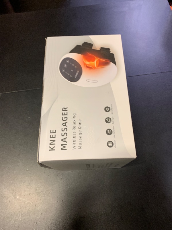 Photo 1 of MSFOOT World's First 360° kneading Knee Massager with 1-Second Heat - Cordless Red Light Therapy for Joint Comfort, 3 Intensity Levels, Perfect for Athletes, Seniors & Active Adults