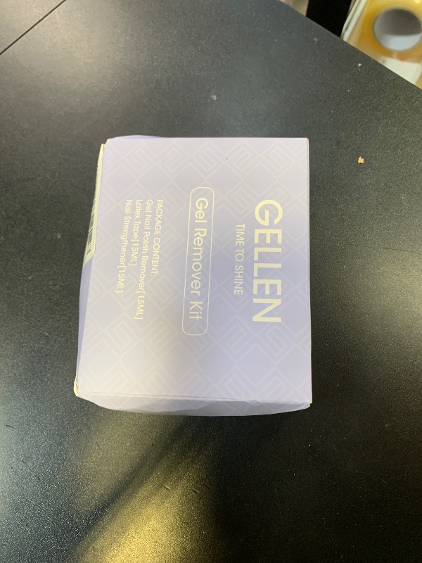 Photo 1 of Gellen Gel Polish Remover Kit for Nails, 3-5 minutes Easy Quick Removal with Peel Off Liquid Latex Tape and Nail Strengthener Serum Repair Nourishing Thin Nails, No Need for Wrapping or Soaking