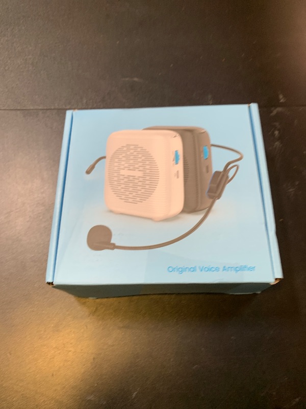 Photo 1 of (Black) Portable Rechargeable Voice Amplifier for Teachers, Coaches, Tour Guides, presentations, and Meetings with a Large Number of attendees