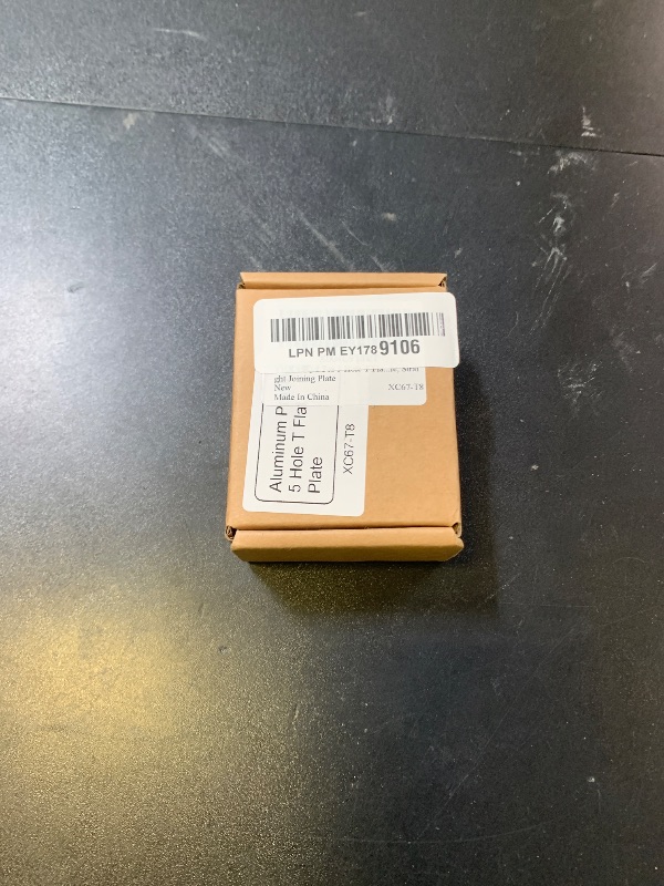 Photo 1 of YIDU69Q 8 Pcs 5 Hole T Flat Plate Bracket for 2020 T-Slot Aluminum Profile, Straight Joining Plate