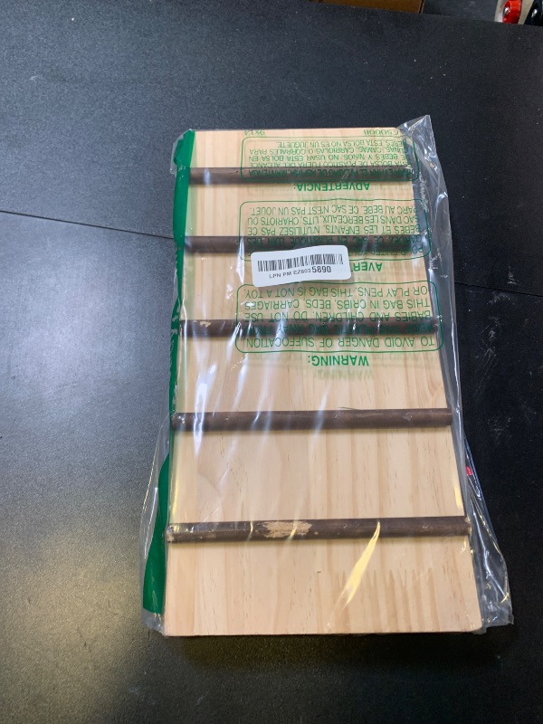 Photo 1 of Hamiledyi Rabbit Ramp Wooden Cage Bridge Guinea Pig Ramp Rodents Climbing Ladder for Bunny Chinchilla Ferret Squirrel Hedgehog Rat