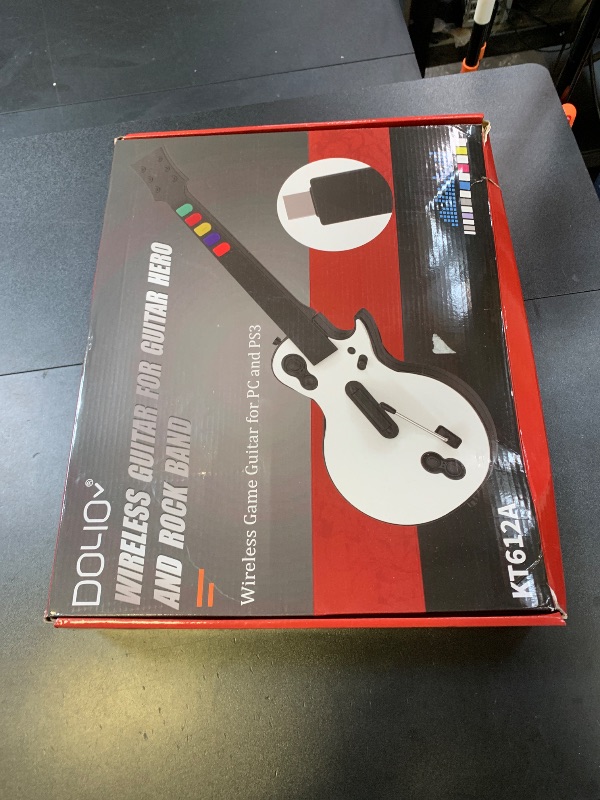 Photo 1 of NBCP PC Guitar Hero Wireless Legends Rock Dongle Bundle for PS3/Computer Windows, Compatible with Guitar Hero, Rock Band, Clone Hero & Fortnite Festival