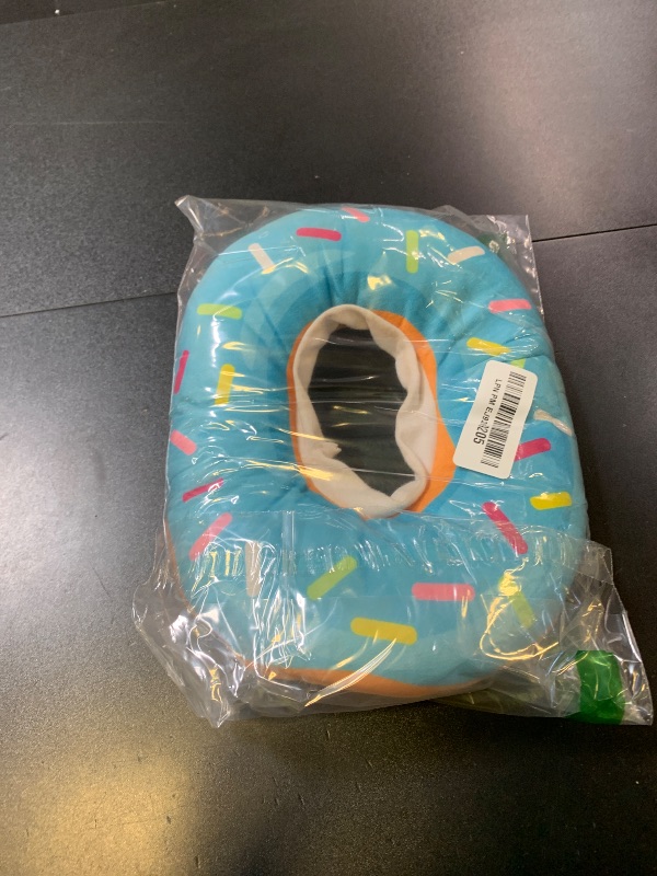 Photo 1 of FRIUSATE Soft Cat Recovery Collar - Adjustable Donut Cone to Stop Licking, Comfortable & Lightweight for Cats & Kittens After Surgery