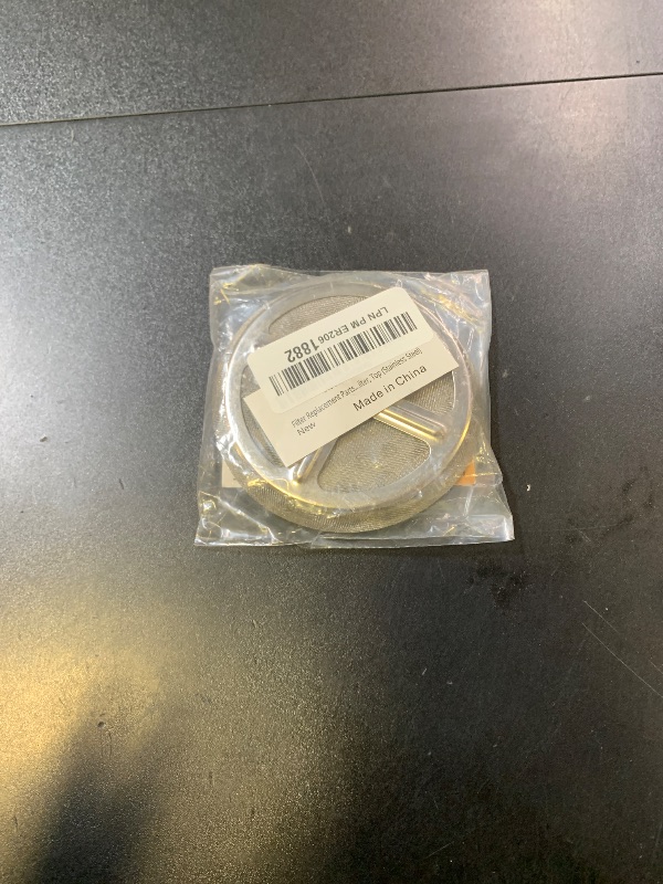 Photo 1 of French Press Filter Replacement Parts - 3 Pcs Stainless Steel Set Containing Spiral Disk, Mesh French Press Screen, and Cross Disk for 3.75 Inch Wide French Press