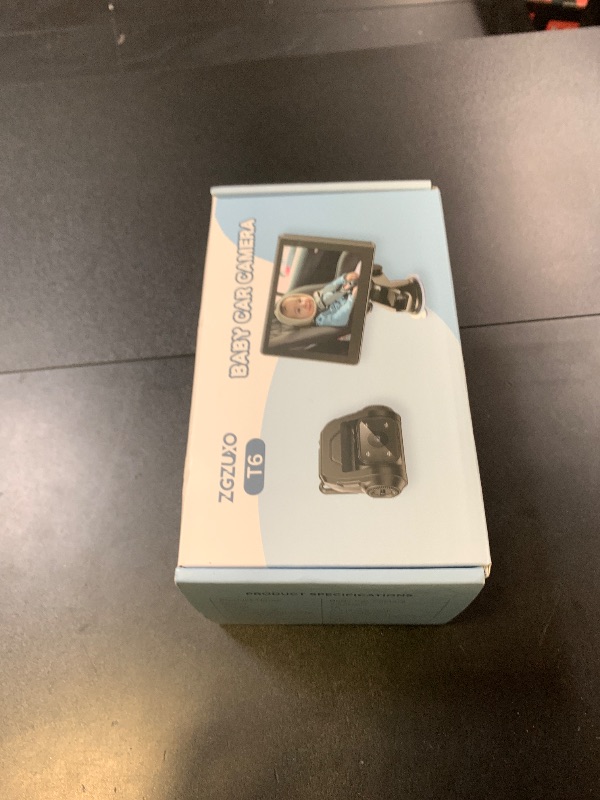 Photo 1 of 7" Touchscreen Baby Car Mirror, Baby Car Camera HD 1440P, View Infant in Rear Facing Seat with 150°Wide Angle, Night Vision, Easy Setup, Fits Most Cars
