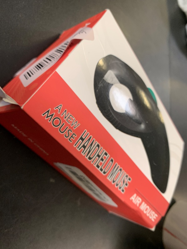 Photo 1 of welspo Wireless USB Handheld Finger Trackball(Black) Mouse with Laser Pointer